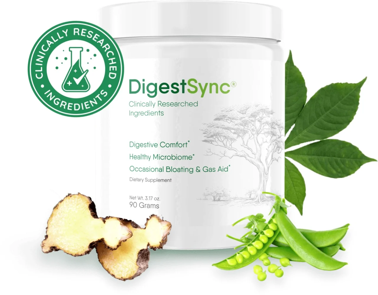 DigestSync Supplement Bottle